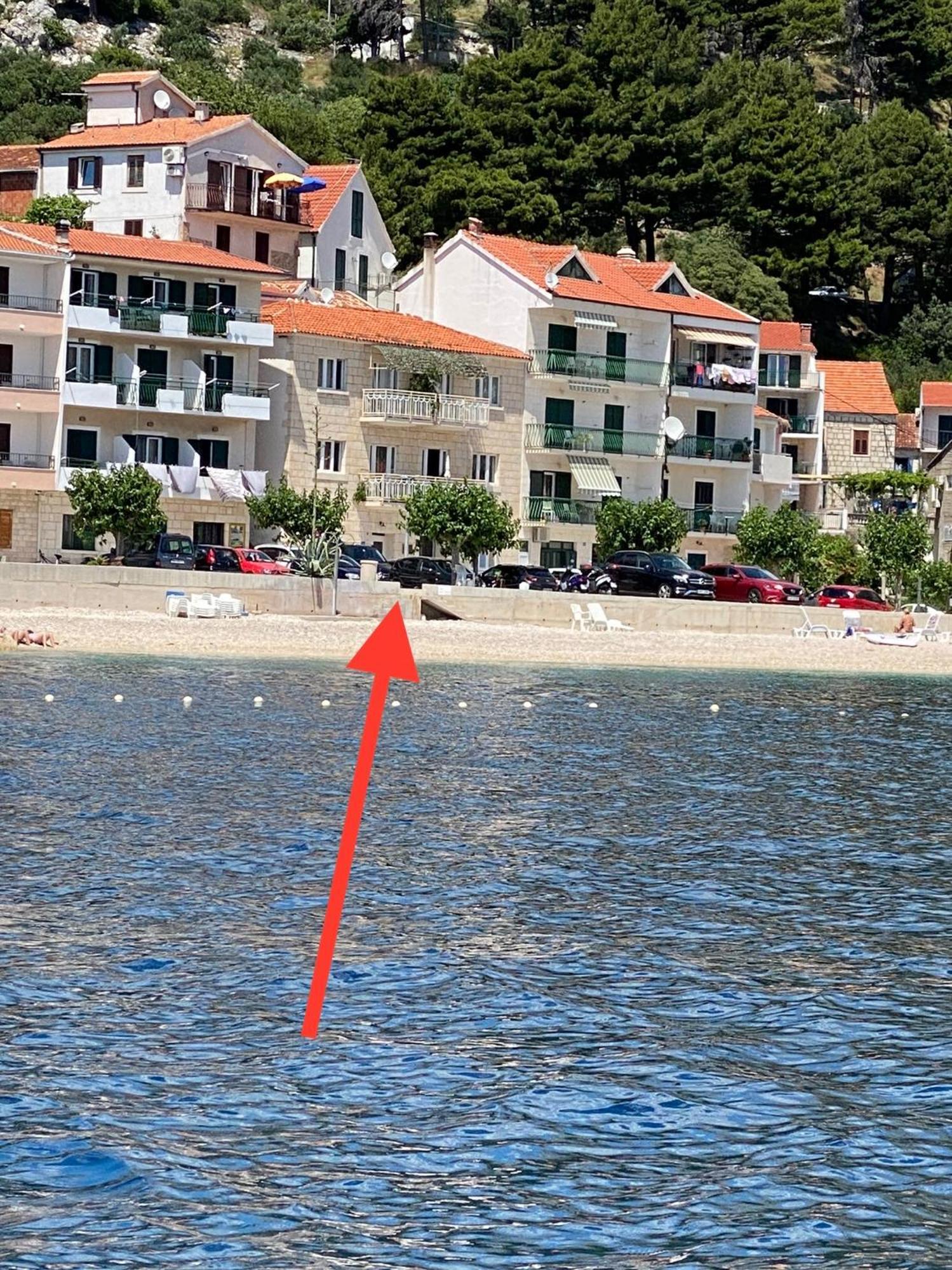 Villa Leo Beach Studio Podgora Buitenkant foto